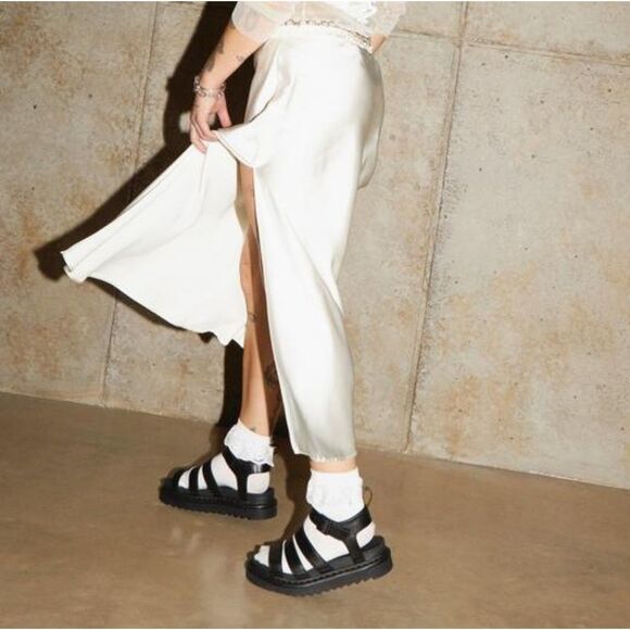 Dr. Martens Blaire Black Brando Leather Strap Fisherman Sandals UK 8 NIB - Picture 13 of 14